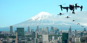 К 2019 году в Японии построят «город дронов»