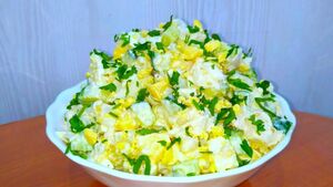 “Прелесть”: аппетитный салат из доступных продуктов