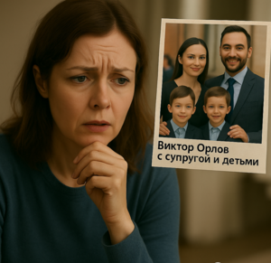Все было хорошо, пока я не увидела фото в газете: муж с незнакомкой и двумя мальчиками. Подпись: “Виктор Орлов с супругой и детьми”.