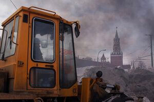 10-е годы XXI века на снимках Игоря Стомахина. 2013. «Битва со снегом»