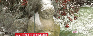 Житель Украины отдал музею древнюю «каменную бабу», потому, что она приносила ему несчастья