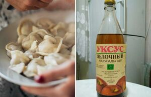 Почему в СССР были популярны пельмени с уксусом