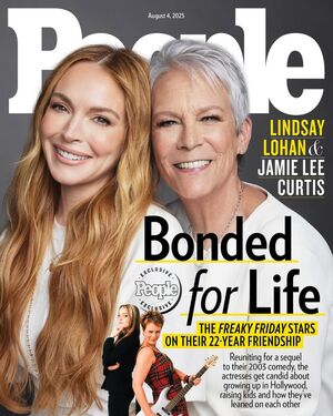 Фотосессия Lohan & Curtis (People Magazine, август, 2025)