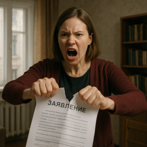 — Простите, но я не приют для голодных родственников! — бросила Маргарита, разрывая заявление о прописке пополам.