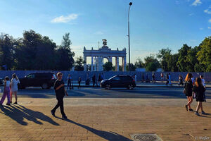 Монорельс больше не работает, линия частично разобрана