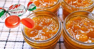 Варенье из яблок и конфет «Барбарис» — приготовьте и точно не пожалеете!