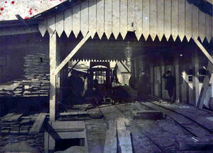  1913. Ремонтные мастерские Управления водных путей в г. Благовещенске