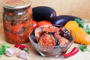 Баклажанная закуска на зиму: ароматные запасы