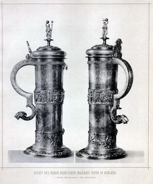 1892. Работа ювелиров Ливонии, Эстонии и Курляндии