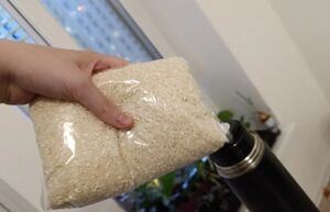 Необычное применение риса