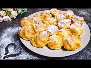 Самый простой рецепт эклеров. Хозяйкам на заметку!