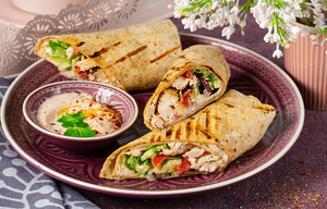 Высокобелковая шаурма из кабачка: простой и вкусный рецепт