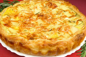 Картофельный пирог - нежный, сытный, вкусный