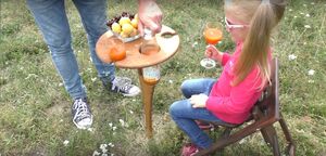 Практичная самоделка для пикника из остатков фанеры