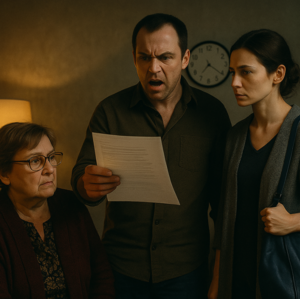 — Ты что, совсем с ума сошла? Почему моя мать голодная?! — рявкнул Артём.