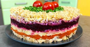 Салат, который покорил меня! Буду делать к праздникам! Радуюсь, что нашла этот рецепт!