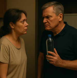 «Я останусь с мамой на кровати, а ты — на пол» — заорал на меня муж, когда я попыталась возразить.