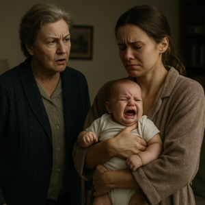 — Вы серьёзно считаете, что я решила стать матерью именно затем, чтобы сорвать вам торжество? — тихо, но холодно переспросила супруга сына, не веря ушам.