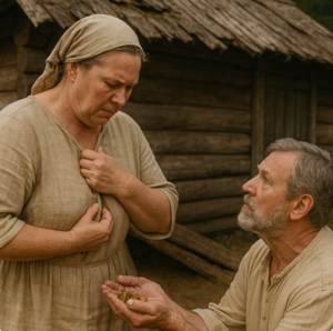 Муж оставил одну с пятью малышами.