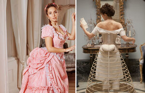 Что такое турнюр, и почему за ним так «гонялись» женщины