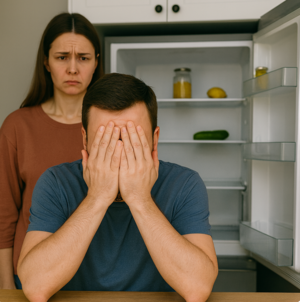 «Почему у нас всегда почему пустой холодильник?» — раздраженно сказал муж, будто забыл, что раздал свою зарплату всей родне