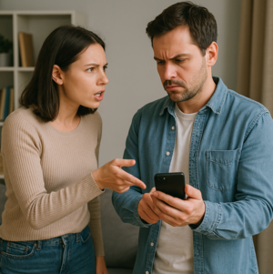 Узнав, что мой муж установил в мой телефон шпионское приложение, я ушла от него