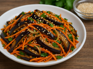 Салат из баклажанов по-корейски