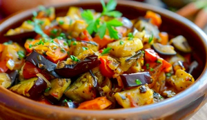 Соте из баклажанов