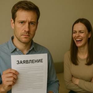 Мать моего мужа настояла, чтобы мы оформляли её пенсию на нашу ипотечную карту. Когда я отказалась, супруг принёс заявление о разводе.