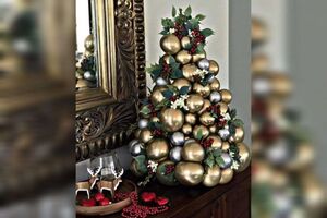 Креативные идеи ёлок для маленьких квартир