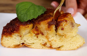 Секрет идеального бананового пирога. Карамель без комков и влажное тесто