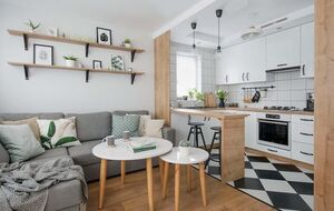 Примеры оформления маленькой кухни-гостиной