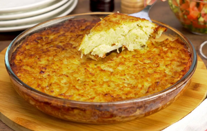 Картофельный кугель -  невероятно вкусная запеканка из простых продуктов