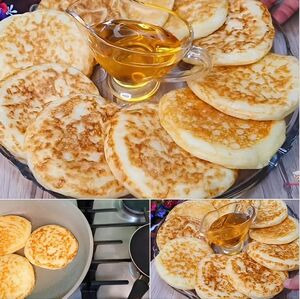 Рецепт вкусных воздушных лепешек на завтрак