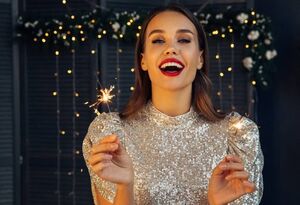 Красивый макияж для новогодней вечеринки