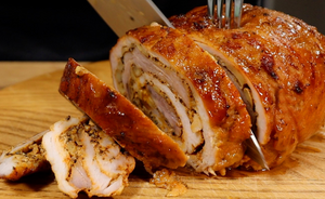 Мясной рулет на праздничный стол