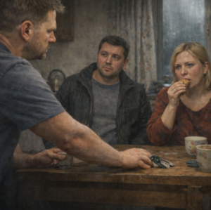 — Дом я оформила на младшего: у него ребятишки, ему важнее, — не отводя взгляда от старшего сына, выдохнула мать. — А ты, Артём, как-нибудь сам…