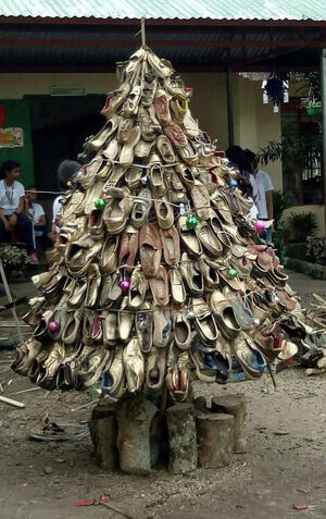 Новогодний креатив, который зашел слишком далеко