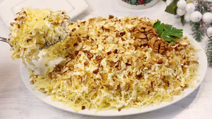 Салат «Черепаха» — нежный, как первый снег