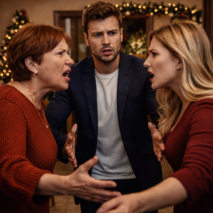 — Я не собираюсь встречать праздник с этой особой! — заявила мать.