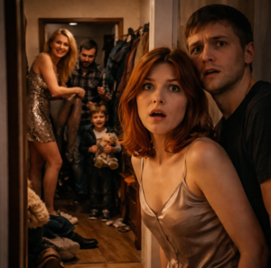 — А вот и мы! Мы приехали отмечать! — оглушили прямо с порога родственники