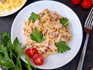 Паста в сливочном соусе