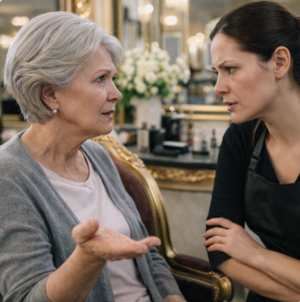 — Ты обязана срочно примчаться и вступиться за меня! — выкрикнула свекровь.