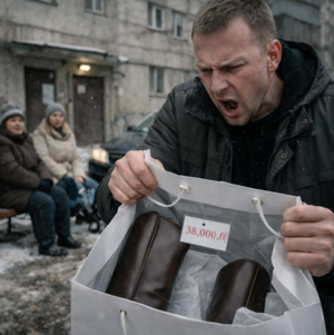 — Ты зачем притащила эти сапоги?! У твоей сестры долги по уши!