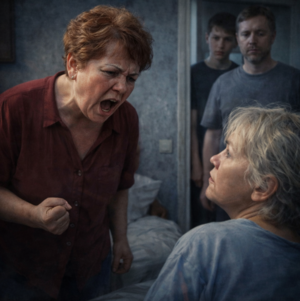 — Маму к нам заберём, ты же фельдшер, тебе ведь проще досматривать за ней