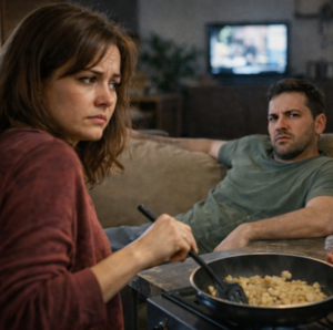 — Ты не в состоянии приготовить мне то, что я хочу. Может, мне тогда к матери обратиться? — хмыкнул супруг.