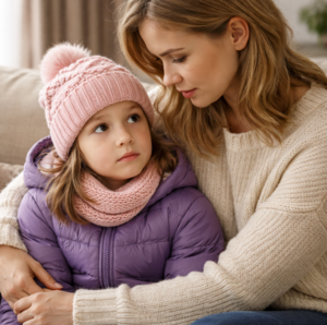 — Мам, а папа меня любит? — с обидой вырвалось у девочки.