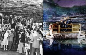 От бомбоубежища до танцпола для дискотек: 6 самых странных локаций, которые разместили в пещерах