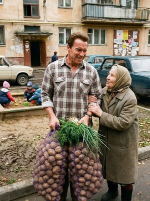 «Если бы звезды Голливуда жили в России 90-х» (проект Павла Мелешкина). Часть 6