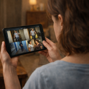 Свекровь забыла о том, что сама просила поставить видеонаблюдение на дверь и сама себя выдала